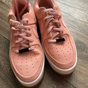 Nike Women’s Air Force 1 Peach/Pink Size 6.5 minimally worn